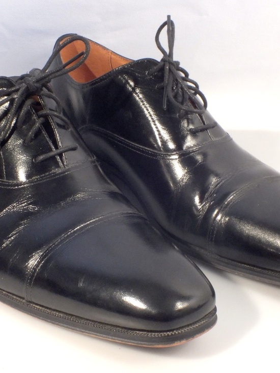 Florsheim Corbetta Black Cap Toe Oxford Leather Shoes 12D main image 14